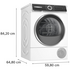 Bosch Series 8 Heat Pump Tumble Dryer WQH235B8AU image NaN