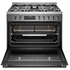Westinghouse 90cm Dual Fuel Pyrolytic Freestanding Oven with SteamBake-Dark Stainless Steel WFEP9717DD  image NaN
