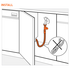 Unilux ULX105 1.5m Anti-Flood Inlet Hose image NaN