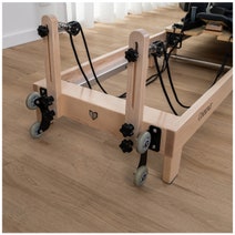 Lifespan Fitness Contour 2 Folding Wood Pilates Reformer Set Black LFRF-CONTFLD2 hero image