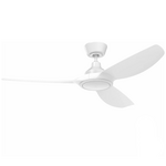 Mercator Jota 132cm DC Ceiling Fan with LED Light and Remote White FC2110133WH hero image