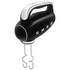Smeg 50s Retro Style Hand Mixer Black HMF01BLAU image NaN