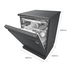LG 60cm QuadWash Freestanding Dishwasher with Auto Door Opening Matte Black XD3A15MB image NaN
