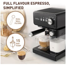 Sunbeam Prima Latte Espresso Machine Black EMP5100BK hero image