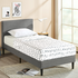 Zinus Liam Classic Home Single Upholstered Fabric Bed Base AU-FPPPDG-12S image NaN