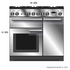 Falcon 90cm Nexus Freestanding Dual Fuel Oven/Stove Slate and Chrome NEX90DFSL-CH image NaN