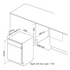 Artusi 60cm Semi-integrated Stainless Steel Dishwasher ADWSI601X image NaN