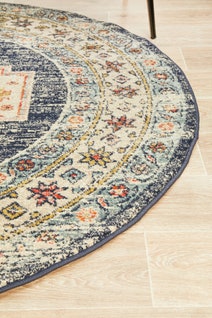 Rug Culture Legacy Large Multi-coloured Rug 240X240CM - LEG-855-ECRU-240X240 hero image