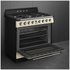 Smeg 90cm Victoria Dual Fuel Cream Freestanding Oven TRA90GMP image NaN