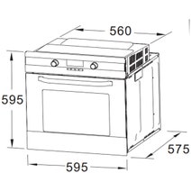 Euro 60cm MultiFunction Electric Oven Black OE60O4B1 hero image