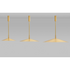 CTO Lighting Tinto Large Pendant Light - Satin Brass with Satin Brass Drop Rod TINPELSBSB image NaN