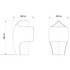 DCW Editions La Lampe Table Light - White LAMPE-B image NaN