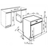 Smeg 60cm Stainless Steel Semi Integrated Tall Tub Dishwasher DWAI6D15XT3 image NaN