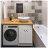 Whirlpool 8kg/4kg SteamCare Washer Dryer Combo WWPB8502IW image NaN