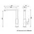 Gareth Ashton 2K1 Madison Side Lever Kitchen Mixer Tap image NaN