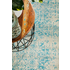 Rug Culture Evoke Extra Large White Blue Rug 500X80CM - EVO-253-WBLU-500X80 image NaN