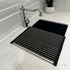 Turner and Hastings 47x32 Sink Roller Mat Drainer Stainless Steel RM4332-SS image NaN