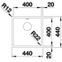 Blanco ANDANO400IFNK5 Single Bowl Sink image NaN