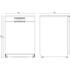 Hoover 60cm Freestanding Dishwasher White HDPN4S622PW image NaN