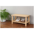 L.T. Williams Bamboo Shoe Rack & Rattan Seat 9930-LT image NaN