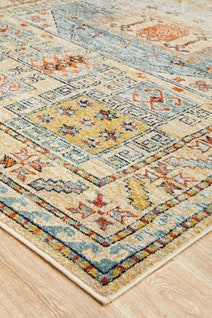 Rug Culture Legacy Oversize Multi-coloured Rug 400X300CM - LEG-859-SKY-400X300 hero image