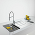 Franke Aton Single Bowl Sink with Right Hand Drainer ANX211RHD image NaN