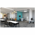 OLG Ekosystem Meeting Table with White Worktop 1200mm OG_EKMT12_W image NaN