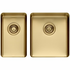 Titan Small and Medium Bowl Sink Champagne TSCH2840 image NaN