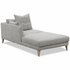 Kalona KYOTO Left Facing Chaise Sofa Cloud WS-205-LC-VILA-11 image NaN