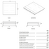 Haier 60cm 300 Series 4 Zone Induction Cooktop HCI604TB3 image NaN