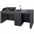 Artusi 2400mm Ascale Outdoor Kitchen with Imperia Black Cladding QAP24AS-IB image NaN