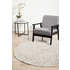 Rug Culture Chrome Medium Silver & Off White Rug 200X200CM - CRO-LYD-SIL-200X200 image NaN