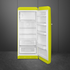 Smeg 270L 50's Retro Style Aesthetic Top Mount Fridge Lime Green FAB28RLI3 image NaN