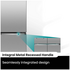 Hisense 483L PureFlat Slim French Door Refrigerator with Non-Plumbed Ice and Water Dispenser Stainless Steel HRCD483TSW image NaN