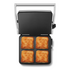 Breville the Toast and Melt Four Slice Sandwich Press LSG545BSS image NaN