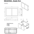 Beefeater Stainless Steel Double Storage Doors BOC2070SA image NaN