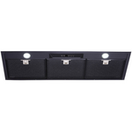 Schweigen 90cm Matte Black UnderMount Rangehood with ISO Drive ST Motor UM1170-9BSTPAK hero image