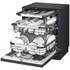 LG 60cm 15 Place QuadWash Built Under Dishwasher Matte Black with TrueSteam XD3A25UMB image NaN