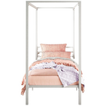 Zinus Patricia King Single Metal Canopy Bed Frame AU-FBMCW1ZC-14B hero image