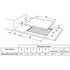 Delonghi 90cm 5 Burner Gas On Glass Cooktop NSL590DNCM image NaN
