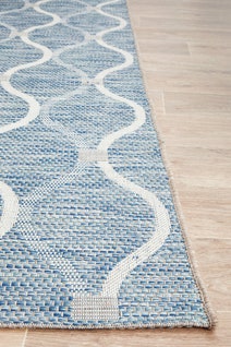 Rug Culture Terrace Extra Large Blue Rug 330X240CM - TER-5501-BLU-330X240 hero image