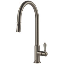 Turner Hastings Novi 50 Butler Sink Pack with Brushed Nickel Ludlow Pull Out Mixer Tap and Accessories PKG035 hero image