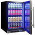 Schmick 121L Under Bench Front Venting Glass Door Bar Fridge SK116SS image NaN