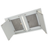 Schweigen 120cm White Ceiling Cassette Rangehood with ISO Drive SP Twin Motors SCC1200W-SP2PAK image NaN