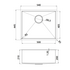 Oliveri SB50SS Spectra Single Bowl Sink image NaN