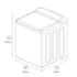 Fisher & Paykel Series 7 7.5 kg Top Load Washing Machine with Eco-Active WA7560E1 image NaN