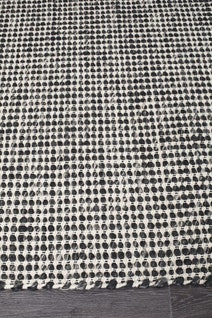 Rug Culture Skandi Oversize Black & White Rug 400X300CM - SKAN-300-BLA-400X300 hero image