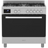 Inalto 90cm Dual Fuel Freestanding Stove Stainless Steel RU9EGB1 image NaN