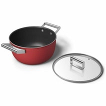 Smeg Three Piece Cookware Set Red CK3PCRDM hero image