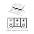 Smeg 90cm Classic Aesthetic Natural Gas Cooktop PGA96 image NaN